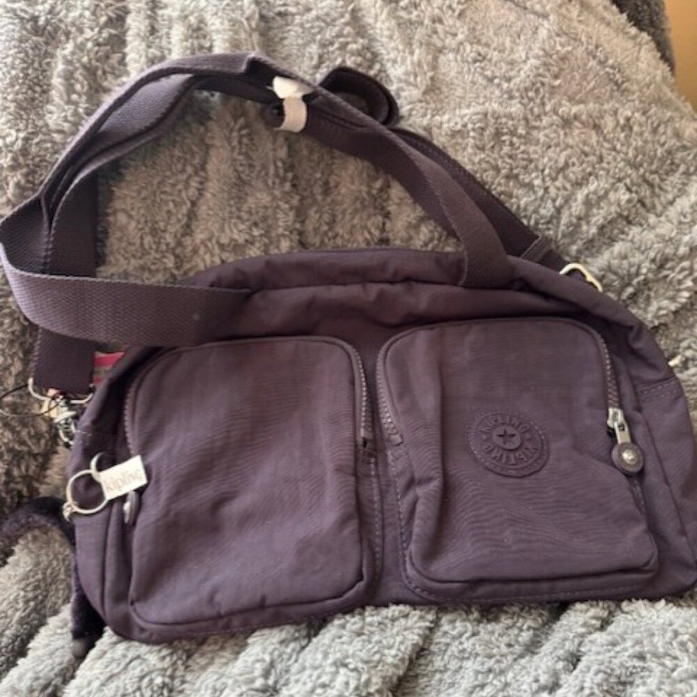 Kipling Defea Bag in Ultimate Plum - New, with tags
